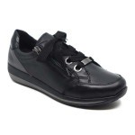 Ara sneaker zwart leder 44587-66